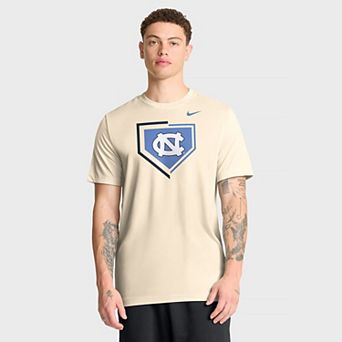 Men's Nike Natural North Carolina Tar Heels Primetime Baseball Icon Legend Dri-FIT T-Shirt