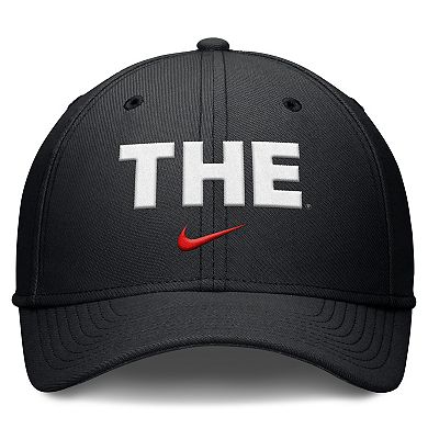 Men's Nike Black Ohio State Buckeyes Rise THE Dri-FIT Flex Hat
