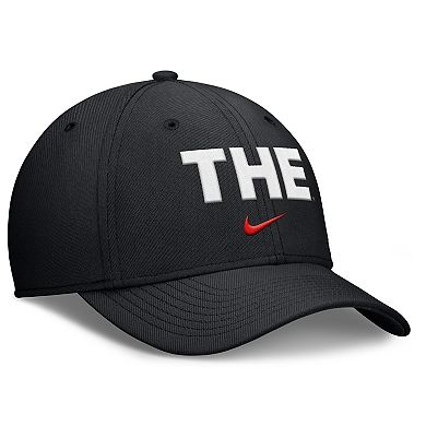 Men's Nike Black Ohio State Buckeyes Rise THE Dri-FIT Flex Hat