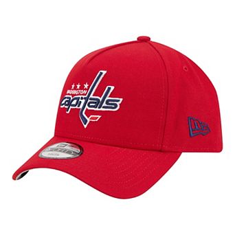 Youth New Era Red Washington Capitals 9FORTY A-Frame Adjustable Hat