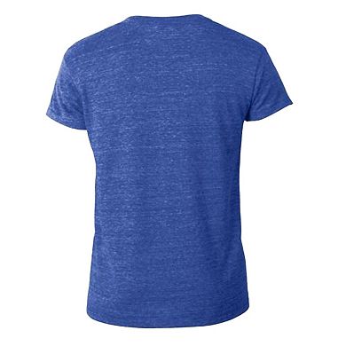 Women's Champion Royal Indianapolis Colts Triumph Tri-Blend V-Neck T-Shirt