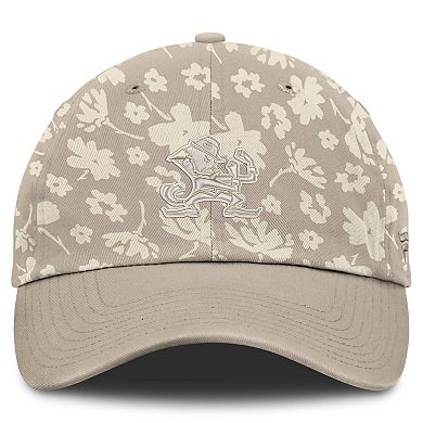 Women's Fanatics Stone Notre Dame Fighting Irish Blossom Adjustable Hat