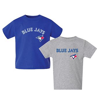 Toddler Royal/Gray Toronto Blue Jays Logo 2-Pack T-Shirt Set