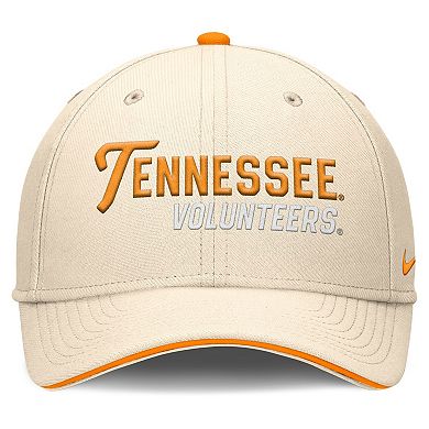 Men's Nike Natural Tennessee Volunteers 2026 Primetime Swooshflex Hat