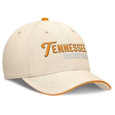 Men's Nike Natural Tennessee Volunteers 2026 Primetime Swooshflex Hat