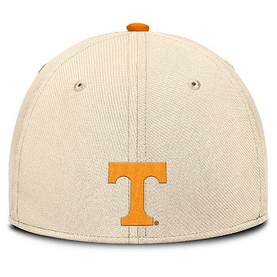 Men's Nike Natural Tennessee Volunteers 2026 Primetime Swooshflex Hat