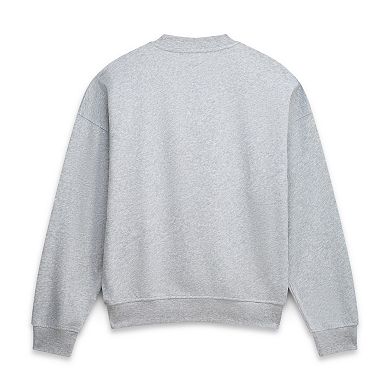 Women's Mitchell & Ness Heather Gray Minnesota Wild Hockey Night Sweatshirt