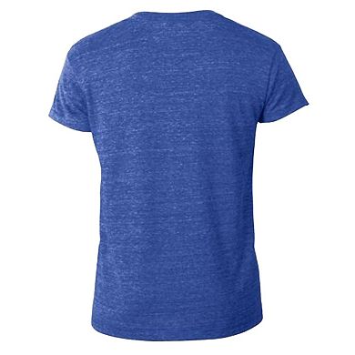 Women's Champion Royal Buffalo Bills Triumph Tri-Blend V-Neck T-Shirt