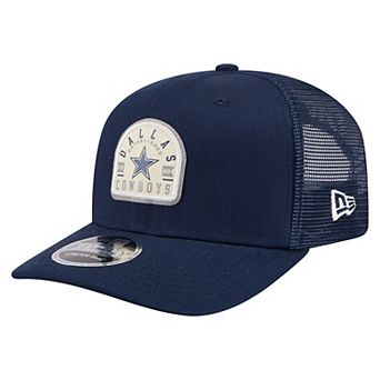 Men's New Era Navy Dallas Cowboys Contest 9SEVENTY Adjustable Trucker Hat