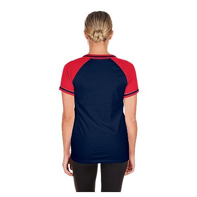Women's New Era Navy Boston Red Sox Gameday V-Neck T-Shirt