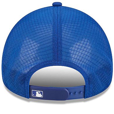 Men's New Era Royal New York Mets 2026 Batting Practice Alternate Apex 9FORTY Adjustable Hat