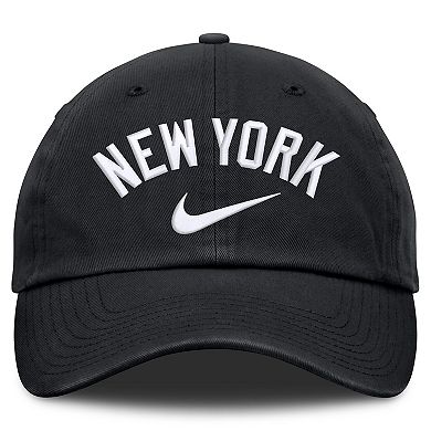Men's Nike Black New York Yankees Primetime Club Adjustable Hat