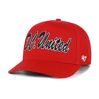 Men's '47 Red D.C. United Brushmark Hitch Adjustable Hat