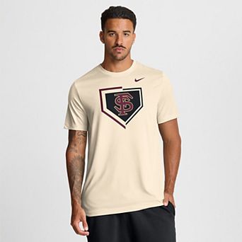 Men's Nike Natural Florida State Seminoles Primetime Baseball Icon Legend Dri-FIT T-Shirt