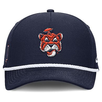 Unisex Nike Navy Auburn Tigers 2026 Basketball Refresh 5-Panel Rope Rise Hat