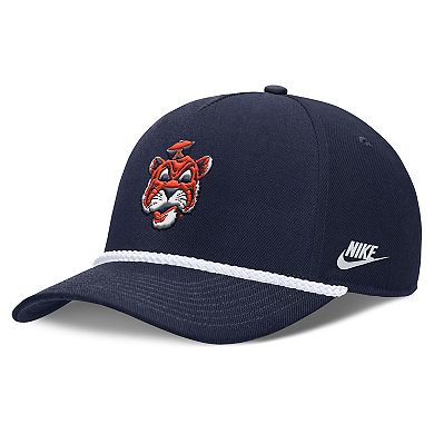 Unisex Nike Navy Auburn Tigers 2026 Basketball Refresh 5-Panel Rope Rise Hat