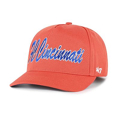 Men's '47 Orange FC Cincinnati Brushmark Hitch Adjustable Hat