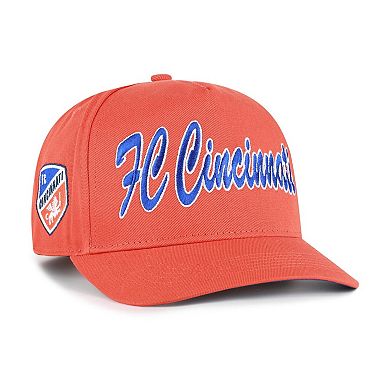 Men's '47 Orange FC Cincinnati Brushmark Hitch Adjustable Hat