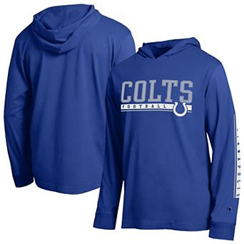 Men's Champion Royal Indianapolis Colts All Star Hoodie T-Shirt