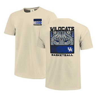 Men's Cream Kentucky Wildcats Basketball Staredown Comfort Colors