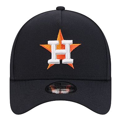 Youth New Era Navy Houston Astros 9FORTY A-Frame Adjustable Hat
