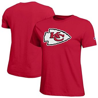 Women's Champion Red Kansas City Chiefs Logo T-Shirt