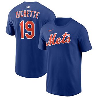 Men's Nike Bo Bichette Royal New York Mets Name & Number T-Shirt