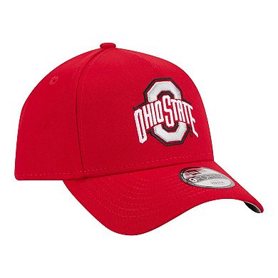 Youth New Era Scarlet Ohio State Buckeyes 9FORTY A-Frame Adjustable Hat