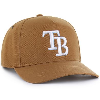 Men's Carhartt x '47 Brown Tampa Bay Rays Hitch Adjustable Hat