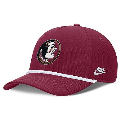 Unisex Nike Garnet Florida State Seminoles 2026 Basketball Refresh 5-Panel Rope Rise Hat