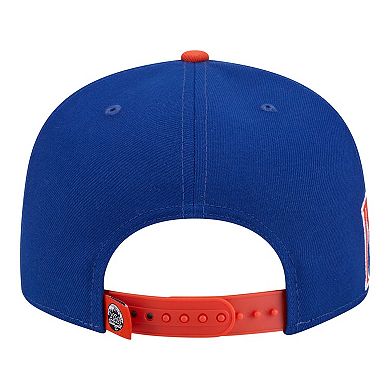 Men's New Era Royal/Orange New York Mets Stretched Two-Tone 9FIFTY Adjustable Hat