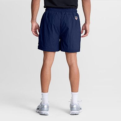Men's Fanatics Navy Team USA In the Zone Badge Woven Shorts