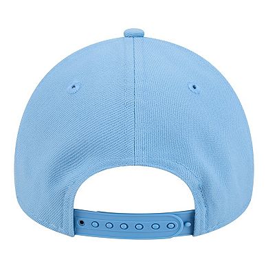 Youth New Era Carolina Blue North Carolina Tar Heels 9FORTY A-Frame Adjustable Hat