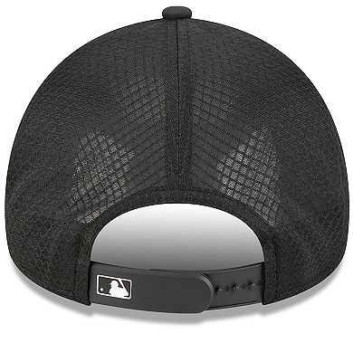 Men's New Era Black Pittsburgh Pirates 2026 Batting Practice Alternate Apex 9FORTY Adjustable Hat