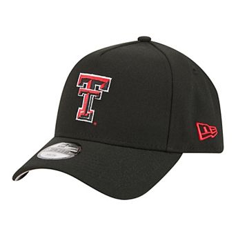 Youth New Era Black Texas Tech Red Raiders 9FORTY A-Frame Adjustable Hat