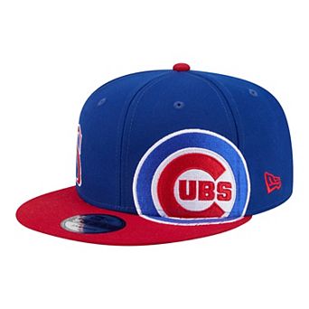Men's New Era Royal/Red Chicago Cubs Stretched Two-Tone 9FIFTY Adjustable Hat