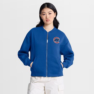 Women's Fanatics Royal Chicago Cubs Oversized Rage Against Full-Zip Jacket