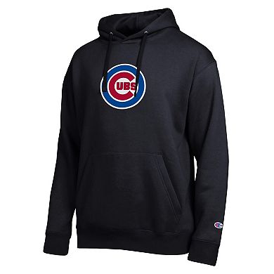 Men's Champion Black Chicago Cubs All Star Embroidered Logo Hoodie