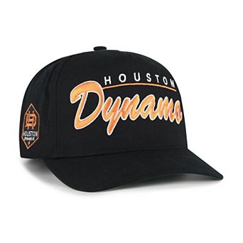 Men's '47 Black Houston Dynamo FC Brushmark Hitch Adjustable Hat