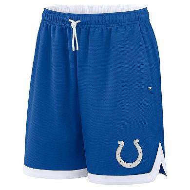 Men's Fanatics Royal Indianapolis Colts Fearless Drive Shorts