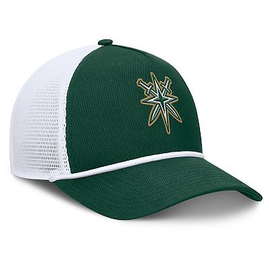 Men's Fanatics Green/White Vegas Golden Knights Bermuda A-Frame Adjustable Hat