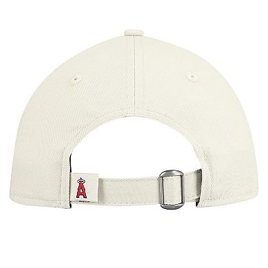 Youth New Era Stone/Red Los Angeles Angels 2026 Spring Training Fan Pack Batter 9TWENTY Adjustable Hat