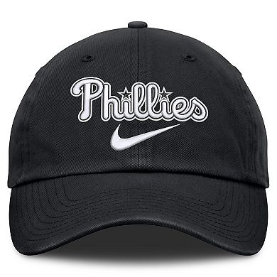 Men's Nike Black Philadelphia Phillies Primetime Club Adjustable Hat