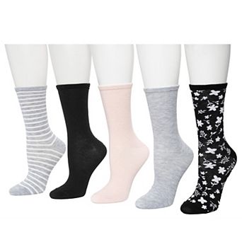 Women's Sonoma Goods For Life® Floral 5-Pack Crew Socks