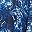 Blue Medallion Print