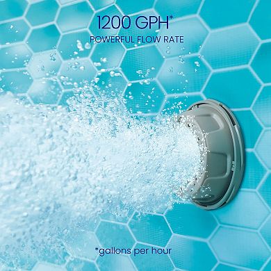 Funsicle Oasis Designer Above Ground Pool Double Rattan Liner, 15ft