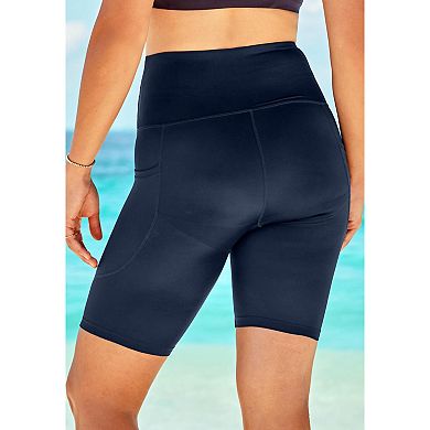 Swim 365 Women's Plus Size Compression Swim Shorts