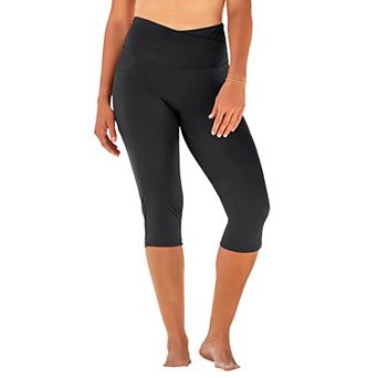 Swim 365 Women's Plus Size Compression Swim Capri