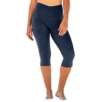 Swim 365 Women's Plus Size Compression Swim Capri