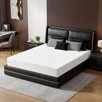 Opoiar Extra Firm 10-Inch Foam Mattress in a Box with Support and Fiberglass-Free Cover